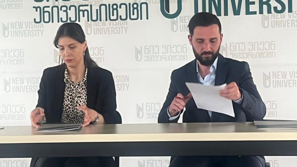 A memorandum was signed between the employers' association and New Vision University